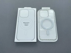 Original Apple durchsichtige Hülle mit MagSafe für iPhone 15 Pro - Brandneu - Bild 1 von 8