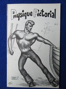 PHYSIQUE PICTORIAL VOL.15 #3 YOUNG VIKING 1966 - Imagen 1 de 1