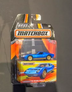 New 2016 Matchbox Lamborghini Miura P400 S MB811 blue Best Of series - Picture 1 of 1