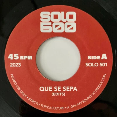 7” ROBERTO ROENA AIRTO Que Sepa Peasant Dance SOLO 500 #501 Mint Old Stock - Image 1 of 3