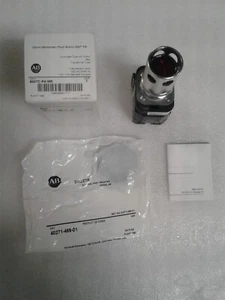 Allen Bradley 800TC-PA16R Illuminated Red Push Button Series T 120VAC NEW NIB - Picture 1 of 5
