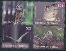 Briefmarken Tonga 2012 Mi 1797-1800 Viererblock postfrisch Vögel (10325836