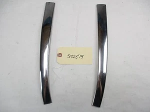 1959 Chevy Impala 4 Door HT Rear Window Lower Corner Beltline Trim L&R OEM - Picture 1 of 5