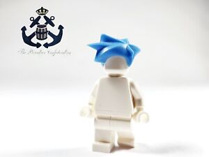 LEGO 2000s Exo-Force Minifigure Medium Blue Hair Swept Sideways For Hikaru 53981