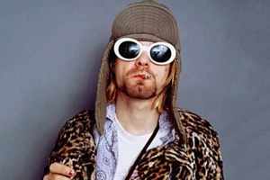  Clout Brille Brille Vintage Weiß Kurt Cobain Oval Sonnenbrille KOSTENLOSER VERSAND - Bild 1 von 6