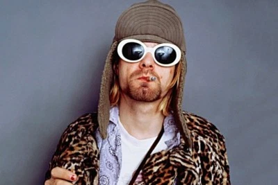  Gafas de sol Clout vintage blancas Kurt Cobain ovaladas ENVÍO GRATUITO Foto 1 de 4