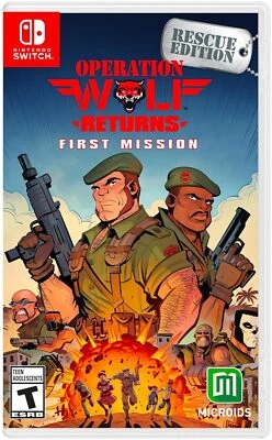 *NUEVO* Operation Wolf Returns: First Mission Rescue Edition - Nintendo Switch Foto 1 de 4