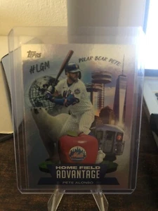 2022 Topps Series 1 Home Field Advantage #HA-6 Pete Alonso Mets! 1 per case SP!! - Picture 1 of 2