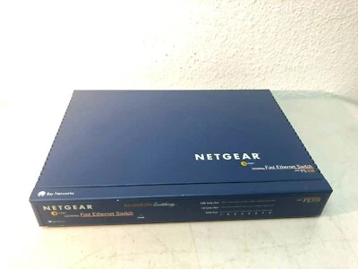 NETGEAR FS308 - switch - 8 ports NetGear Fast Ethernet Switch FS308 Network  - Image 1 of 4