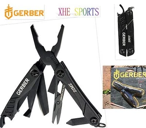 Gerber Dime Multi Tool Plier Gerber Scissors Knife Camping 31-001134 Black - Picture 1 of 5