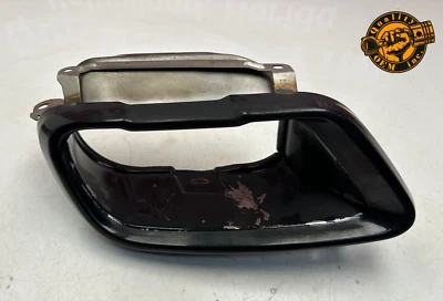 2020-2023 BMW X5 X6 X7 G05 G06 G07  REAR RIGHT EXHAUST PIPE TIP BLACK OEM 39 kmi - Image 1 of 4