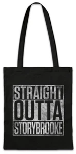 Straight Outta Storybrooke Stofftasche Einkaufstasche Once Upon A Fun Time - Picture 1 of 1
