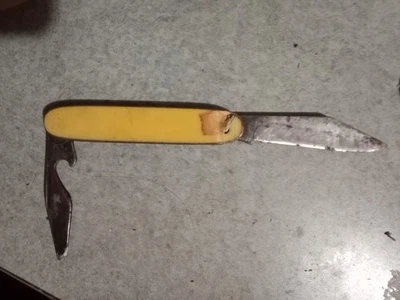 Navaja de bolsillo publicitaria Imperial Ambassador de colección G.A. Eddy & Sons Skelgas EE. UU. Foto 1 de 2