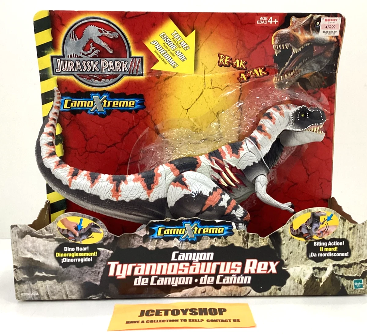 Jurassic Park TV, Movie & Video Games Action Figures 2000-2009