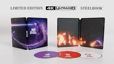 Shin Godzilla 4K UltraHD + 2x Blu-ray Limited Edition Steelbook, Sealed, US Imp - Image 1 of 4
