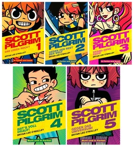 Juego de tapa dura Scott Pilgrim Band 1-5 | Panini Comics | Nuevo - Imagen 1 de 6