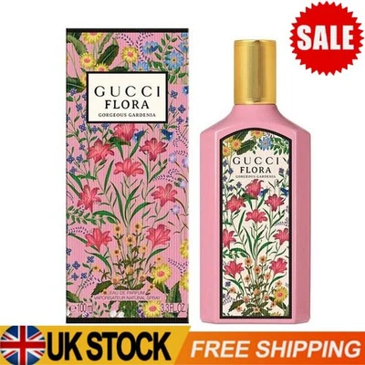 For Gucci Flora Gorgeous Gardenia Eau de Parfum 100ml Spray | Women’s Perfume