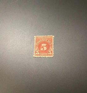 U.S. Scott #J73 Numeral 1930 5¢ Postage Due Used Single Stamp NG - Picture 1 of 2