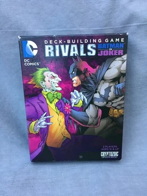 Cryptozoic  DC COMICS Rivals Batman Vs Joker Deck Building Game - Image 1 of 3