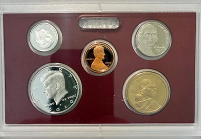 2010 S Silver Proof US Mint Set with 14 Coins from San Francisco Mint - Image 1 of 4