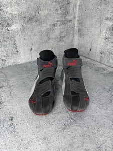 Scarpe da corsa uomo Puma Kart Cat Hi taglia 8 nere pull on comode outdoor - Foto 1 di 14