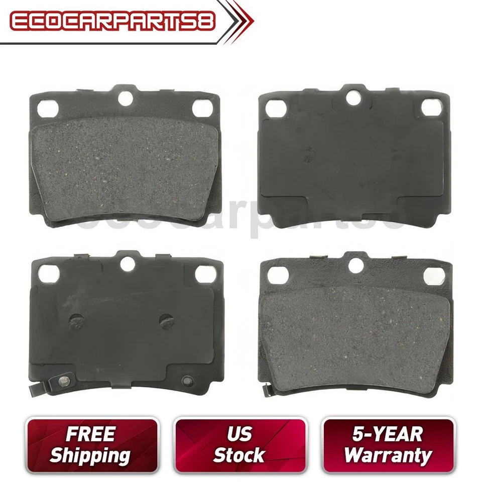 Rear Ceramic Brake Pad Kit for Mitsubishi Montero Sport 3.5L 1999-2004 2006 2007 - Image 1 of 1