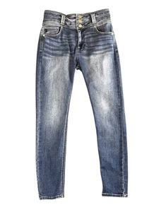 KanCan Estilo Womens Skinny Jeans High Rise Size 11/29 Triple Button Stretch - Picture 1 of 12