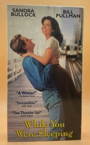 While You Were Sleeping VHS 1995 Sandra Bullock **Buy 2 Get 1 Free** - Picture 1 of 3