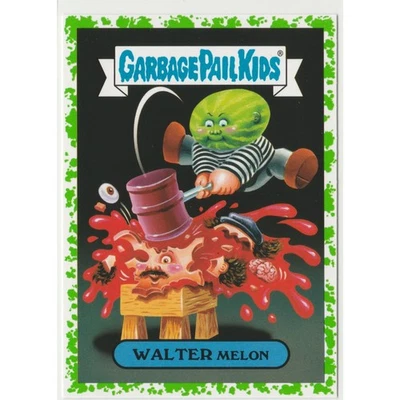 Walter Melon #4b Garbage Pail Kids GPK Puke Green - Image 1 of 2