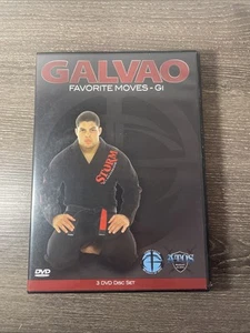 Galvao: Favorite Moves - GI - 3 Disc Jiu-Jitsu Dvd (Lotus Flower Sweep) - Picture 1 of 8