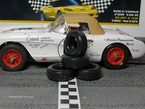 "XPG" URETHANE SLOT CAR TIRES 2pr PGT-21083 fit Porsche Jaguar Corvette Cobra - Picture 1 of 2