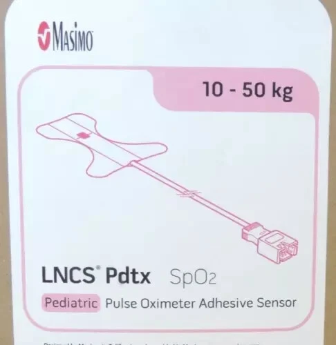Masimo 1860 Pediatric Pulse Oximeter Adhesive Sensor 10-50kg Lot of 20 No Box - Image 1 of 1