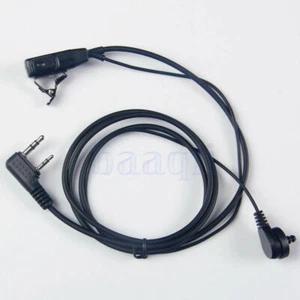 Soft plastic Air Tube Headset Mic Earbud Headphone For Baofeng UV5R BF-888s B - Photo 1/3