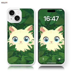 Magnetic Phone Case For iPhone16 15 14 13 12 11Pro Max XS ShockproofGrass cat - Picture 1 of 14