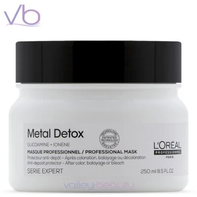 L'OREAL Metal Detox Masque Anti-Deposit Protector After Color, Balayage, Bleach - Image 1 of 2