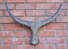 Wooden Art Buffalo Head 48 Cm X 58 Cm Hanging Home Decoration Grey Colour 