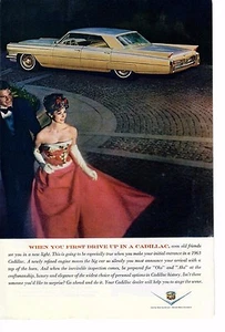 Vintage 1962  Original Cadillac Magazine Ad for Decorations - Picture 1 of 1