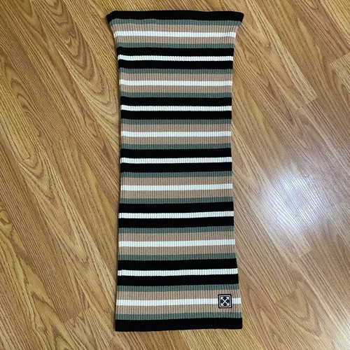 OFF WHITE VIRGIL ABLOH ABITO TUBINO DONNA RARO MULTICOLORE OFF WHITE MAGLIERIA 40