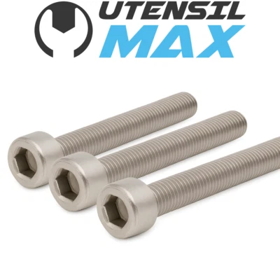 VITI ACCIAIO INOX A2 TESTA BRUGOLA CILINDRICA TCCE M8x100 TUTTO FILETTO - 6 PZ. - Immagine 1 di 4