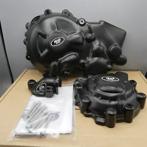 BMW S1000RR R&G Racing Race Motorgehäuse Abdeckung Kit 3 Stück Set 2019- KEC0125R - Bild 1 von 5