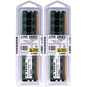 4GB KIT 2 x 2GB Dell Inspiron 560 560s 570 580 580s I580 PC3-8500 Ram Memory - Picture 1 of 1