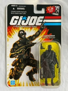 Figura de acción Hasbro: GI Joe Comic Series 2008 - Snake Eyes nueva, sin usar - Imagen 1 de 8