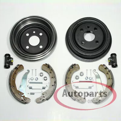 Bremstrommeln Ø 200 mm + Bremsbacken Zubehör + Radzylinder hinten für Citroen C1 - Bild 1 von 4