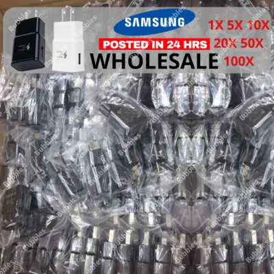 Carregador de parede USB rápido adaptável a granel adaptador de energia bloco EUA para Samsung - Imagem 1 de 4