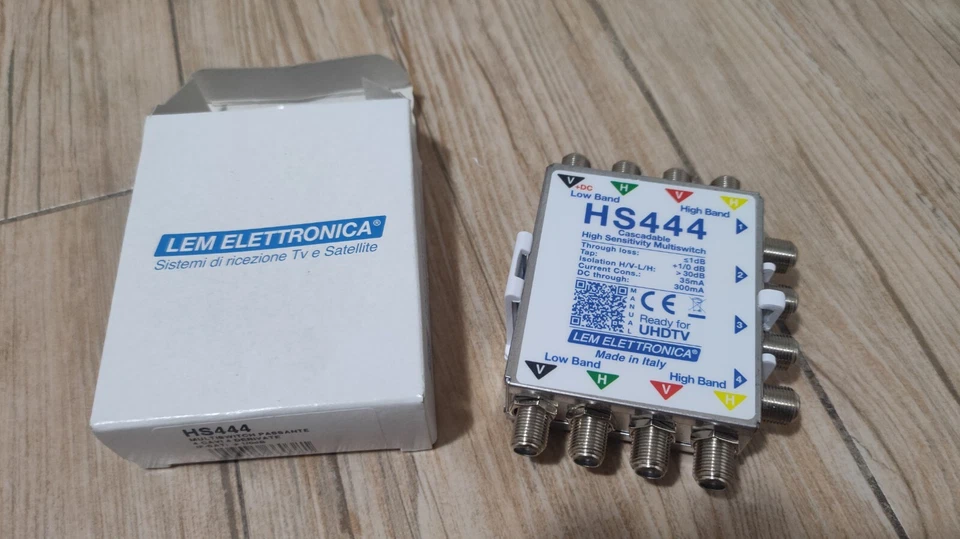 Centralina multiswitch satellitare LEM HS444 nuova - Immagine 1 di 1