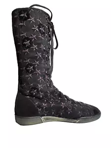 Marc Jacobs embroidered Star boots - Black and purple - size 45 - Photo 1/14
