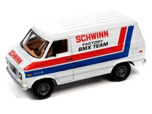 CHEVROLET G20 Van - Factory BMX Team - 1976 - SCHWINN - Johnny Lightning 1:64 - Bild 1 von 6