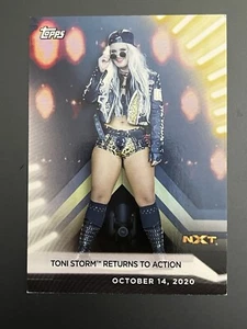 TONI STORM 2021 TOPPS WWE WOMEN'S DIVISION WRESTLING CARD # 83 - Picture 1 of 4
