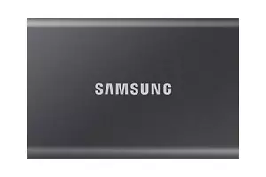 Samsung T7 1TB Portable USB-C SSD, Up To 1050MBS R/W, Gray, 3yr Wty - Picture 1 of 12