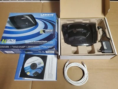 Linksys WRT160N 4-Port 10/100 Wireless Router (NH247AA)/#R56 - Image 1 of 4